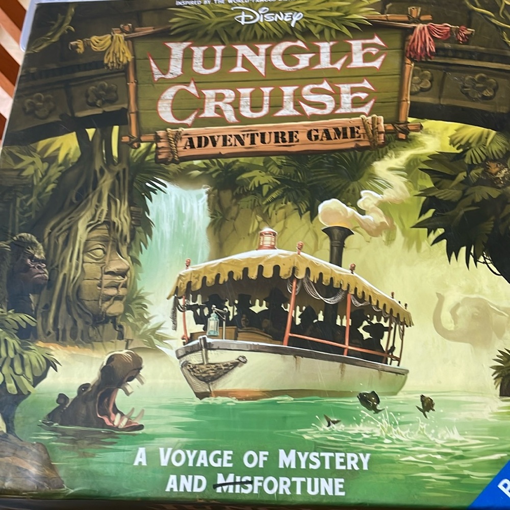 Disney Jungle Cruise Adventure Game NEW